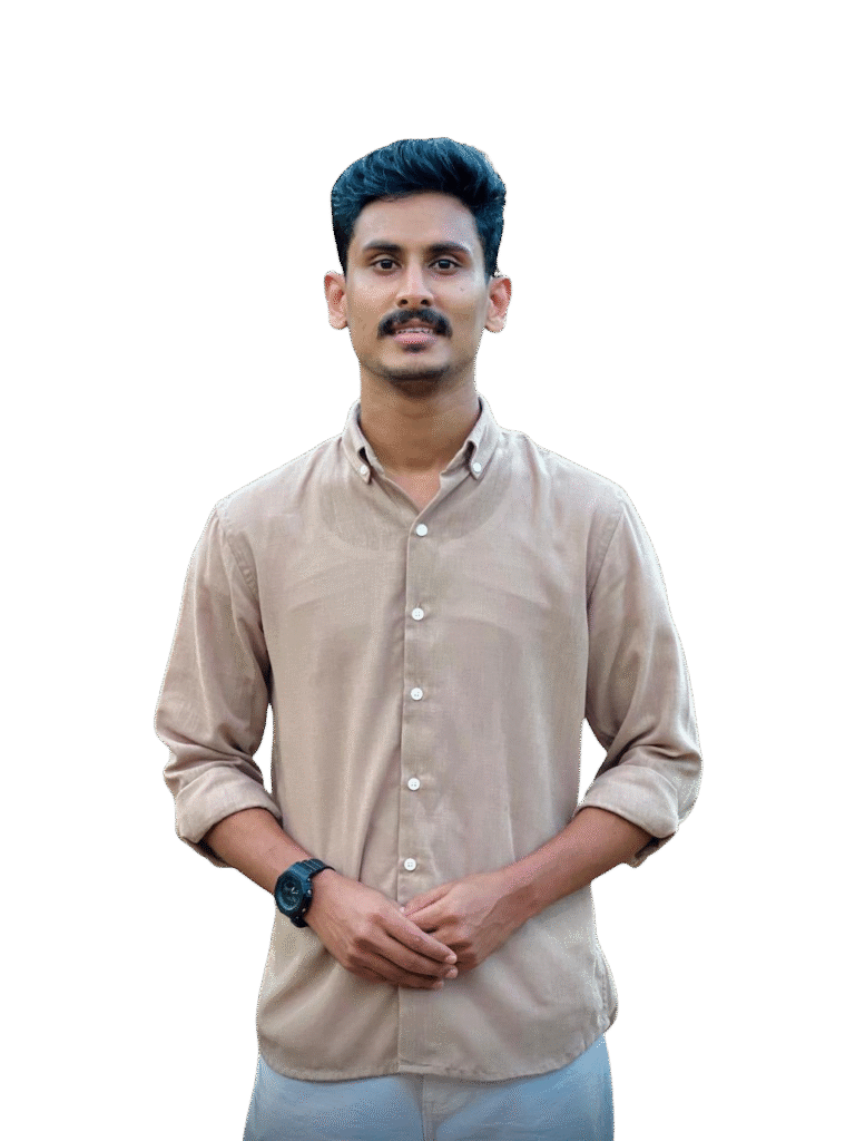 Ashik Junaid M male psychiatric social worker